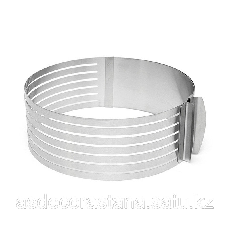 Форма металлическая раъёмное кольцо для нарезки бисквитов F/R