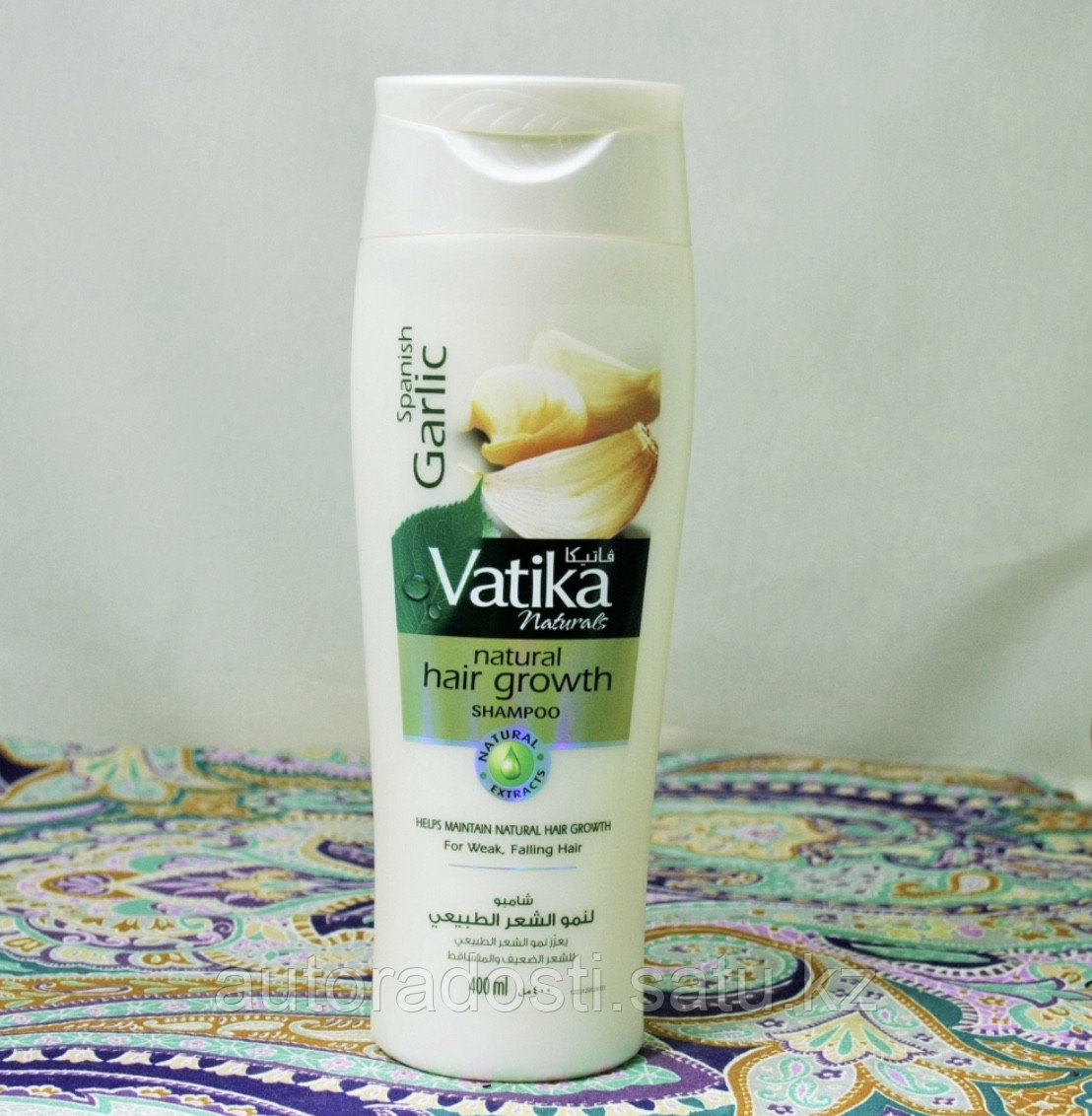 Шампунь для ломких и выпадающих волос Dabur Vatika Garlic - фото 1 - id-p69001532
