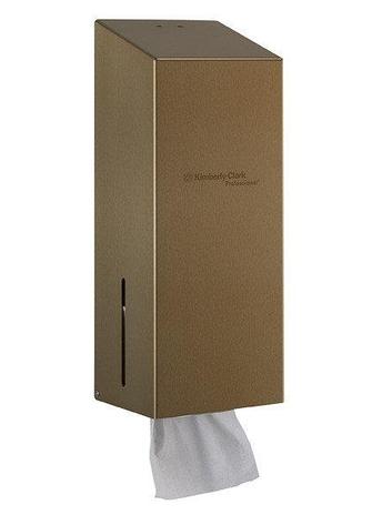 Диспенсер из нержавеющей стали для туалетной бумаги в пачках Kimberly Clark Professional, фото 2