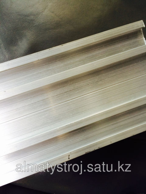 Т-профиль алюминиевый с пазами 2,0 мм, фото 1