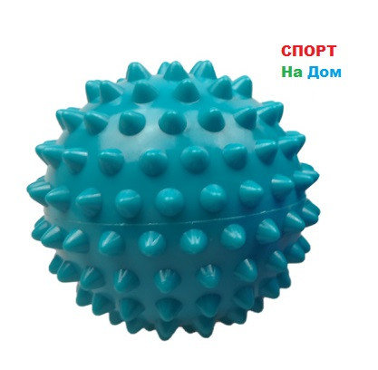 Массажер ежик, массажный мячик для фитнеса 7 см (цвет зеленый), фото 2