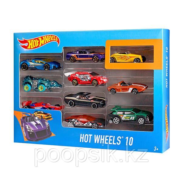 Hot Wheels Подарочный набор из 10 машинок в ассортименте 54886 - фото 3 - id-p69004458