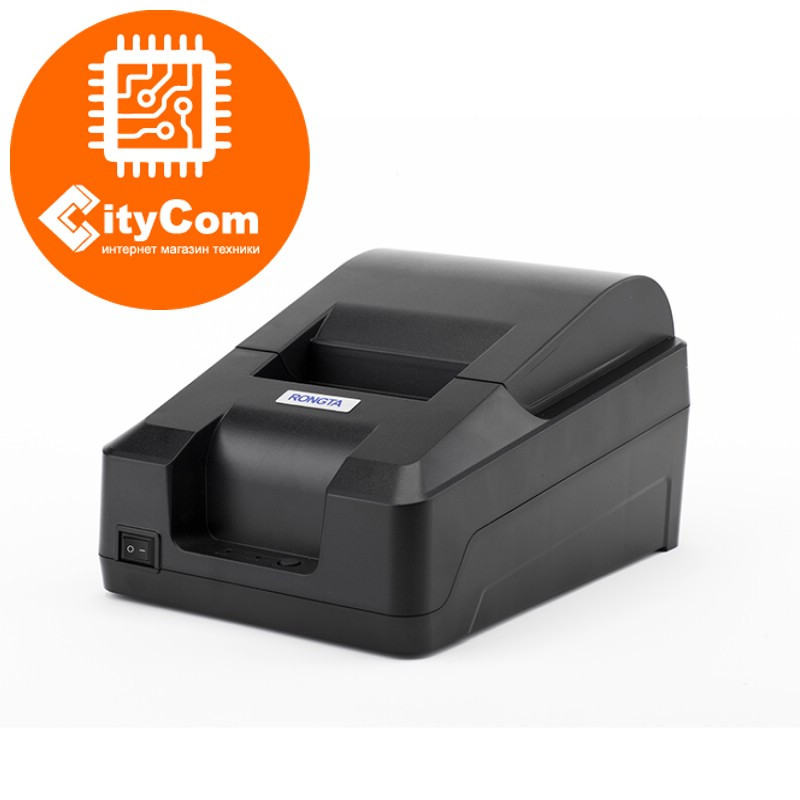 Принтер чеков Rongta RP58A-U, 58mm, USB POS термопринтер чековый для магазинов, бутиков, кафе и др. Арт.5990