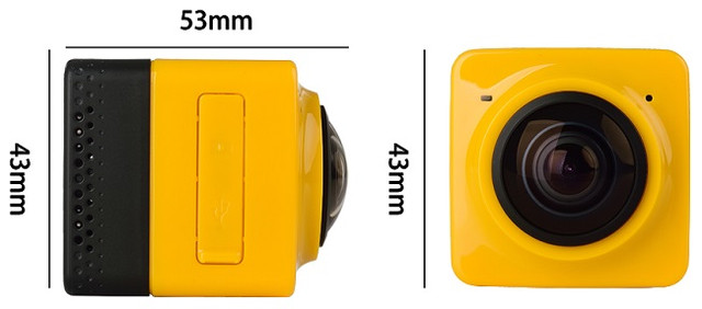 По габаритным размерам и весу камера SITITEK Cube 360 близка к рекордным показателям миниатюрности