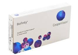 Линзы контактные Biofinity, 6шт (3 пары)