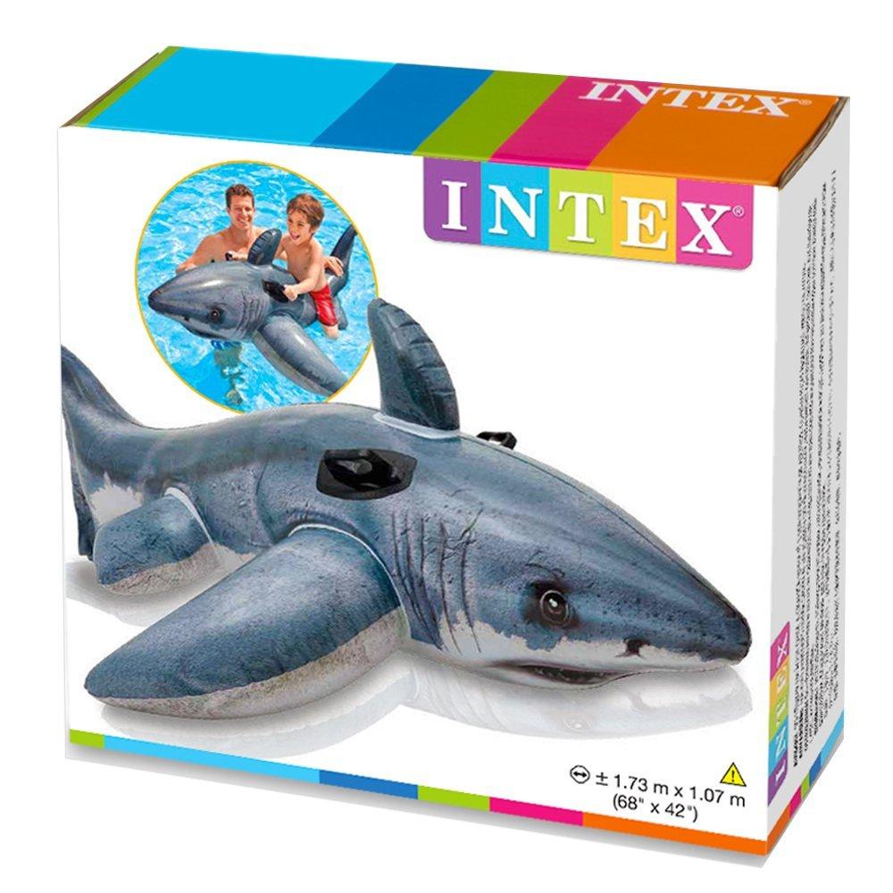 Надувная игрушка-наездник 173 см Intex Акула 57525 - фото 3 - id-p69009002