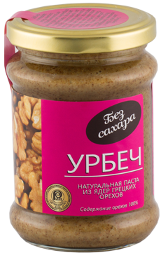 Урбеч из грецких орехов, 280гр "Биопродукты"