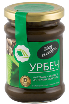 Урбеч из конопли, 280гр "Биопродукты"