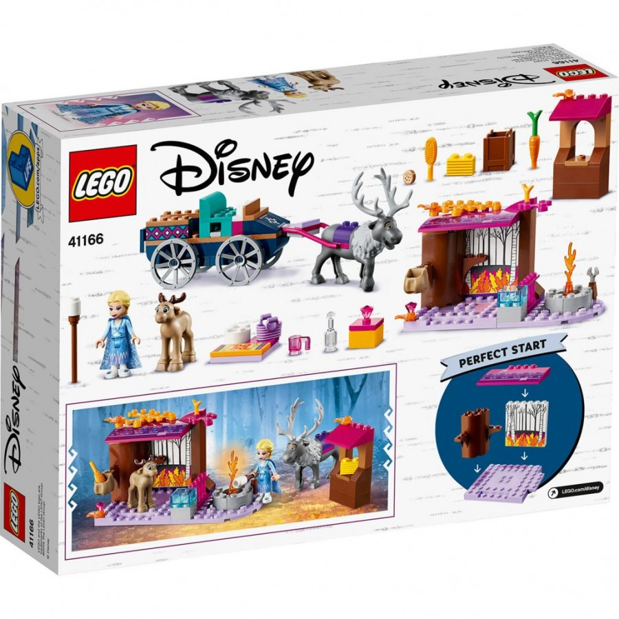 41166 Lego Disney Princess Дорожные приключения Эльзы, Лего Принцессы Дисней - фото 2 - id-p69007837