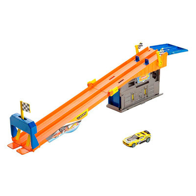 Игровой набор Hot Wheels Гараж на крыше