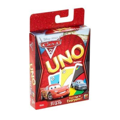 Настольная игра Mattel Games UNO Тачки 2