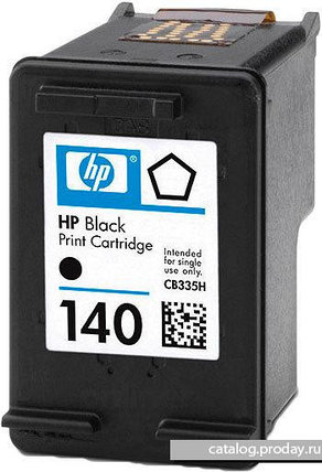 Картридж HP CB335HE Black Inkjet Print Cartridge №140, 4.5ml, фото 2