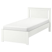 Кровать каркас СОНГЕСАНД белый 90х200 ИКЕА, IKEA