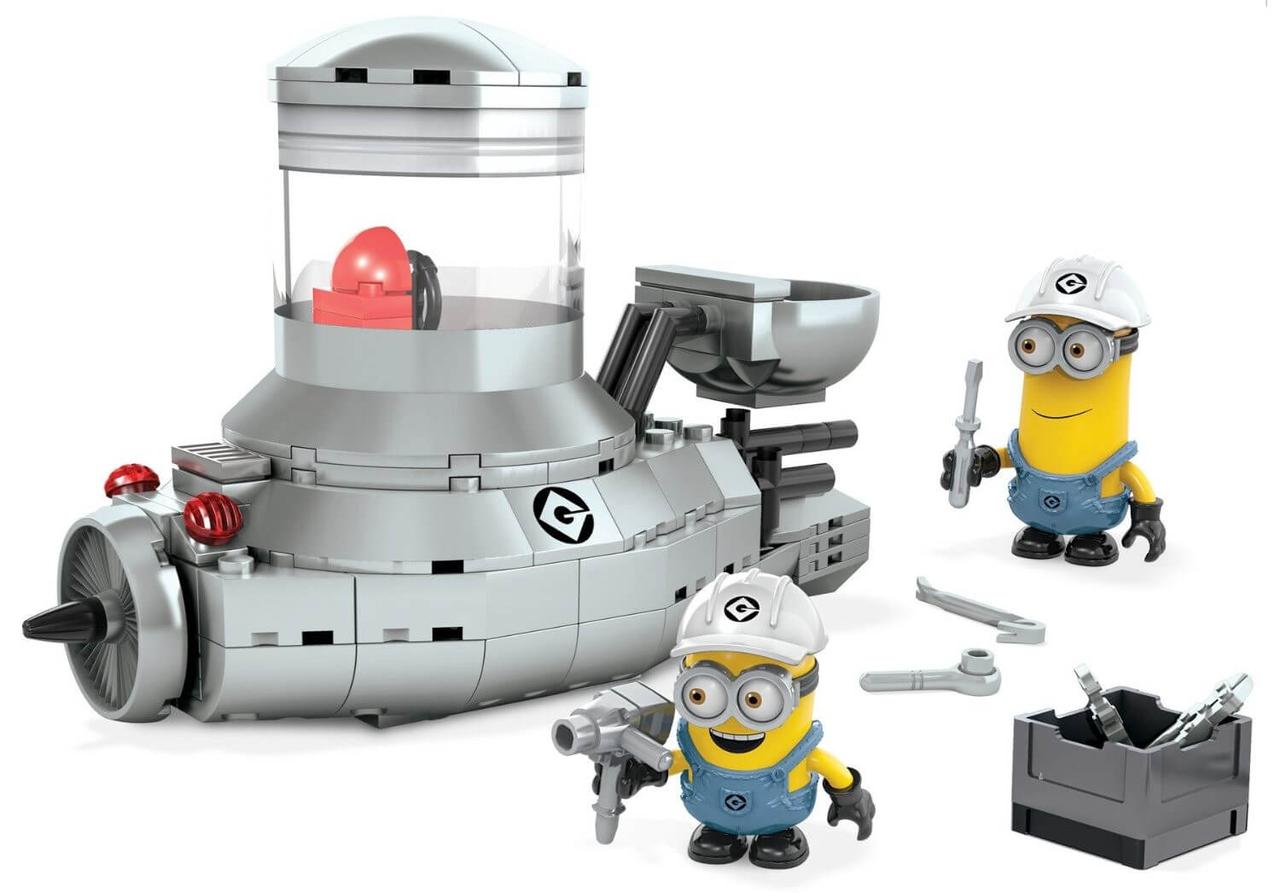 Конструктор Mega Bloks Миньономобиль с аксессуарами