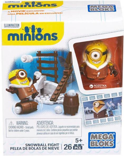 Конструктор Mega Bloks Миньоны-весельчаки (2 вида в ассортименте)