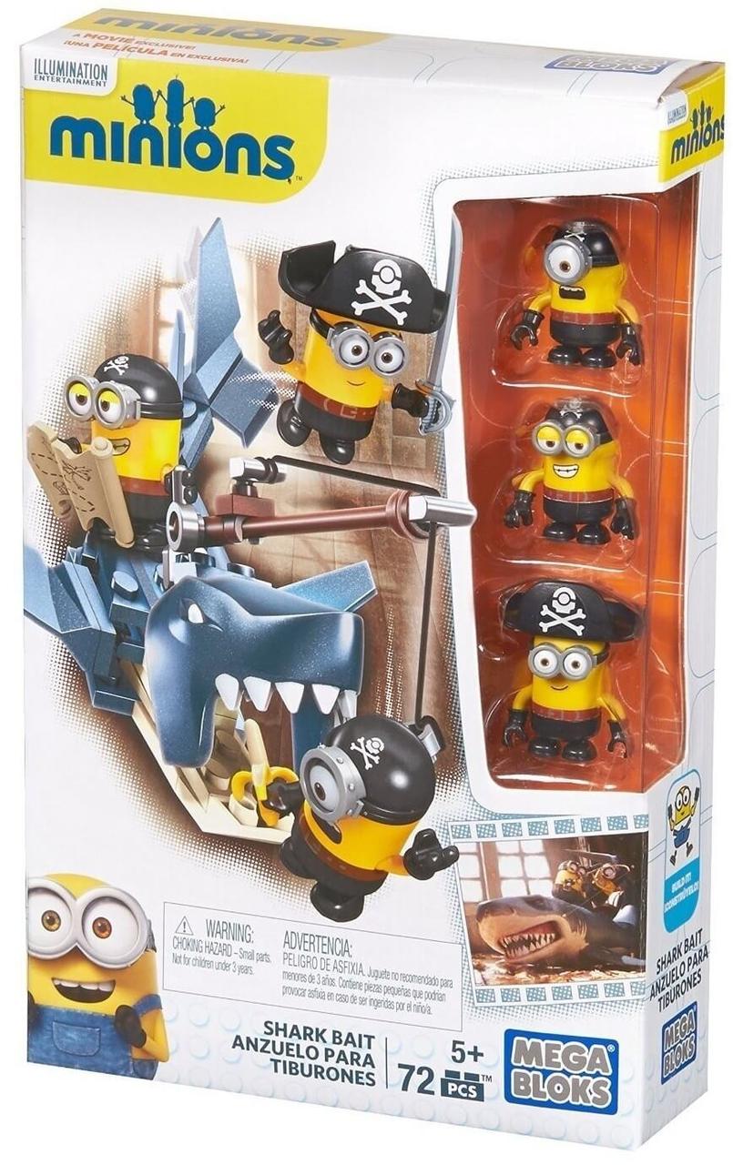 Конструктор Mega Bloks Миньоны Укус акулы