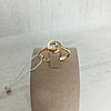 Золотое кольцо с цирконом / 17,5 размер, фото 2
