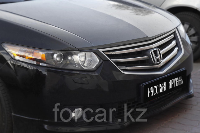 Накладки на передние фары (реснички) Honda Accord 2008-2010, фото 2
