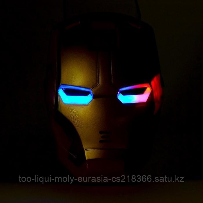 Маска «Железный человек», световые эффекты - фото 3 - id-p69022243