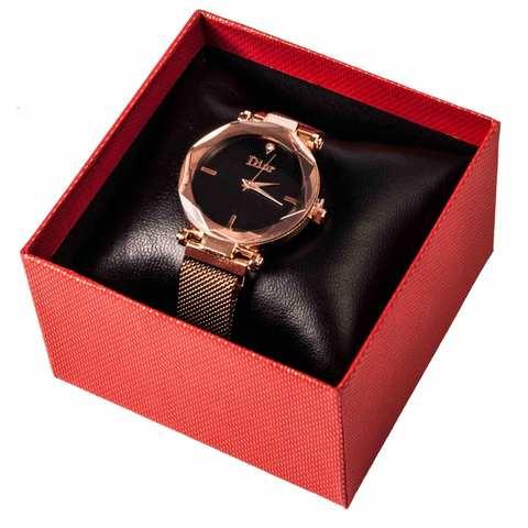 Часы женские водонепроницаемые Dior на магнитной застёжке [качественная реплика] (Золото) - фото 1 - id-p69012108