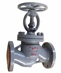 Вентиль муфт. чуг. 15кч33п (18п) d 80 мм