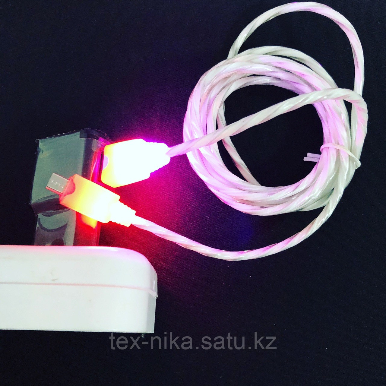 Кабель micro usb с подсветкой