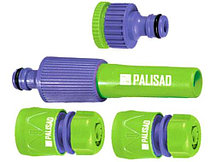 Набор для подключения шланга 3/4" (распылитель 3 адаптера к распылителю) PALISAD 65179 (002)