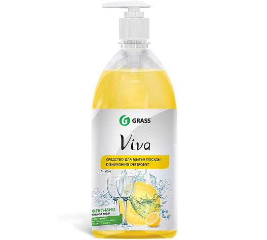 Средство для мытья посуды Viva с дозатором , фото 2