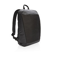 Антикражный рюкзак Madrid с разъемом USB и защитой RFID, черный, Длина 30 см., ширина 14,5 см., высота 45,5