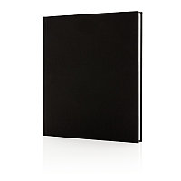 Блокнот Deluxe 210x240мм, черный, черный, Длина 24 см., ширина 21 см., высота 1,5 см., P773.901