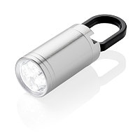 LED-фонарик Pull it, серый; черный, , высота 8 см., диаметр 2,5 см., P513.312