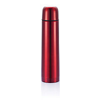 Термос из нержавеющей стали, 1 л, красный, красный, , высота 33 см., диаметр 8 см., P430.104