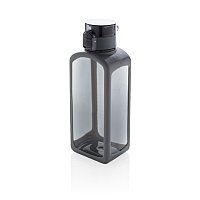 Квадратная вакуумная бутылка для воды, черный, черный, , высота 20,7 см., диаметр 8,8 см., P436.251