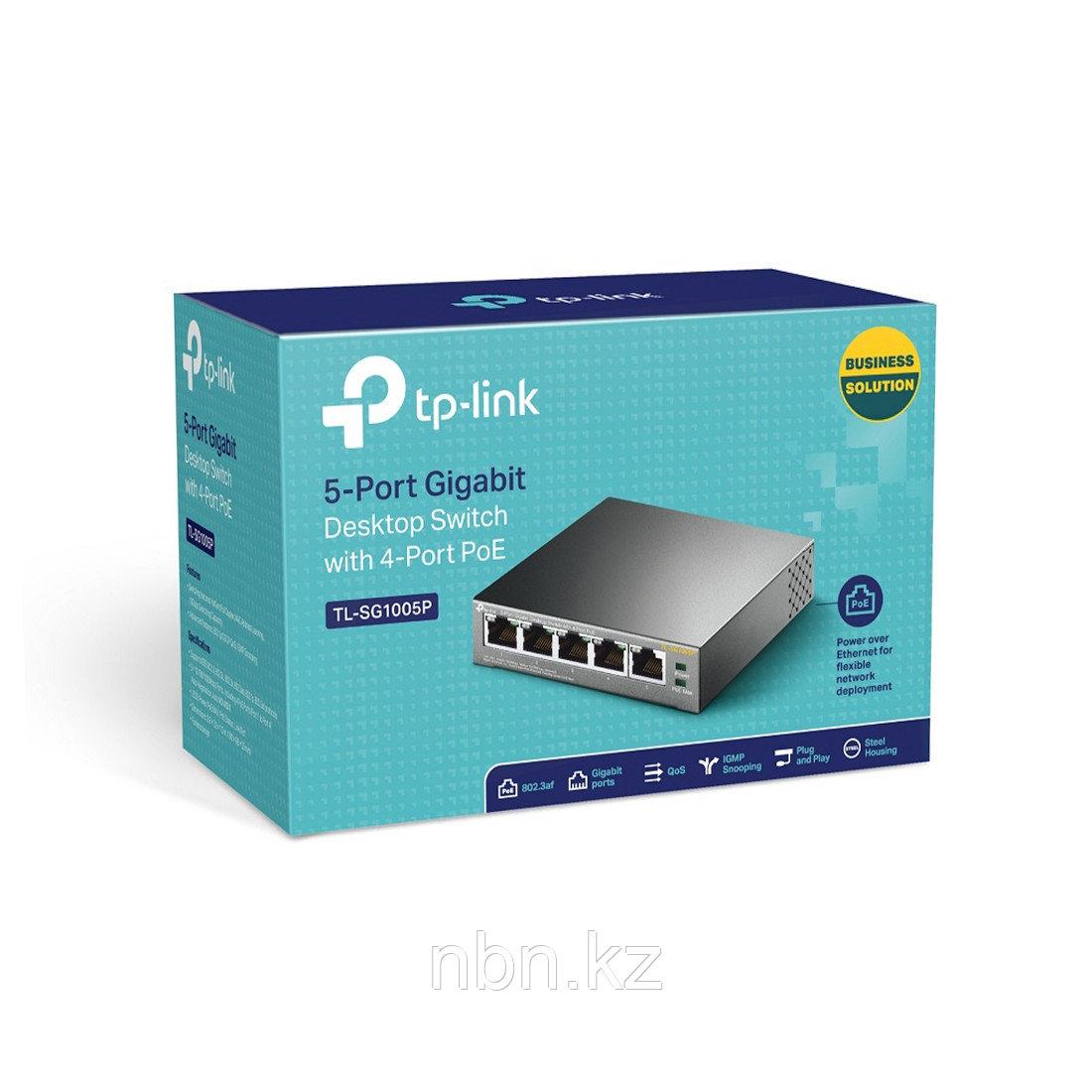 Коммутатор TP-Link TL-SG1005P - фото 3 - id-p69068666