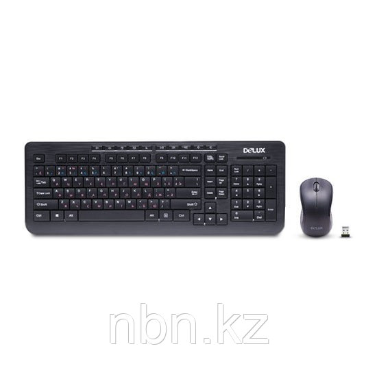 Комплект Клавиатура + Мышь Delux DLD-3191OGB, фото 1