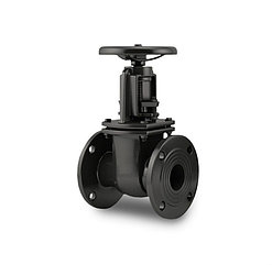 Задвижка чугунная фланцевая ручная 30ч6бр d 200 мм