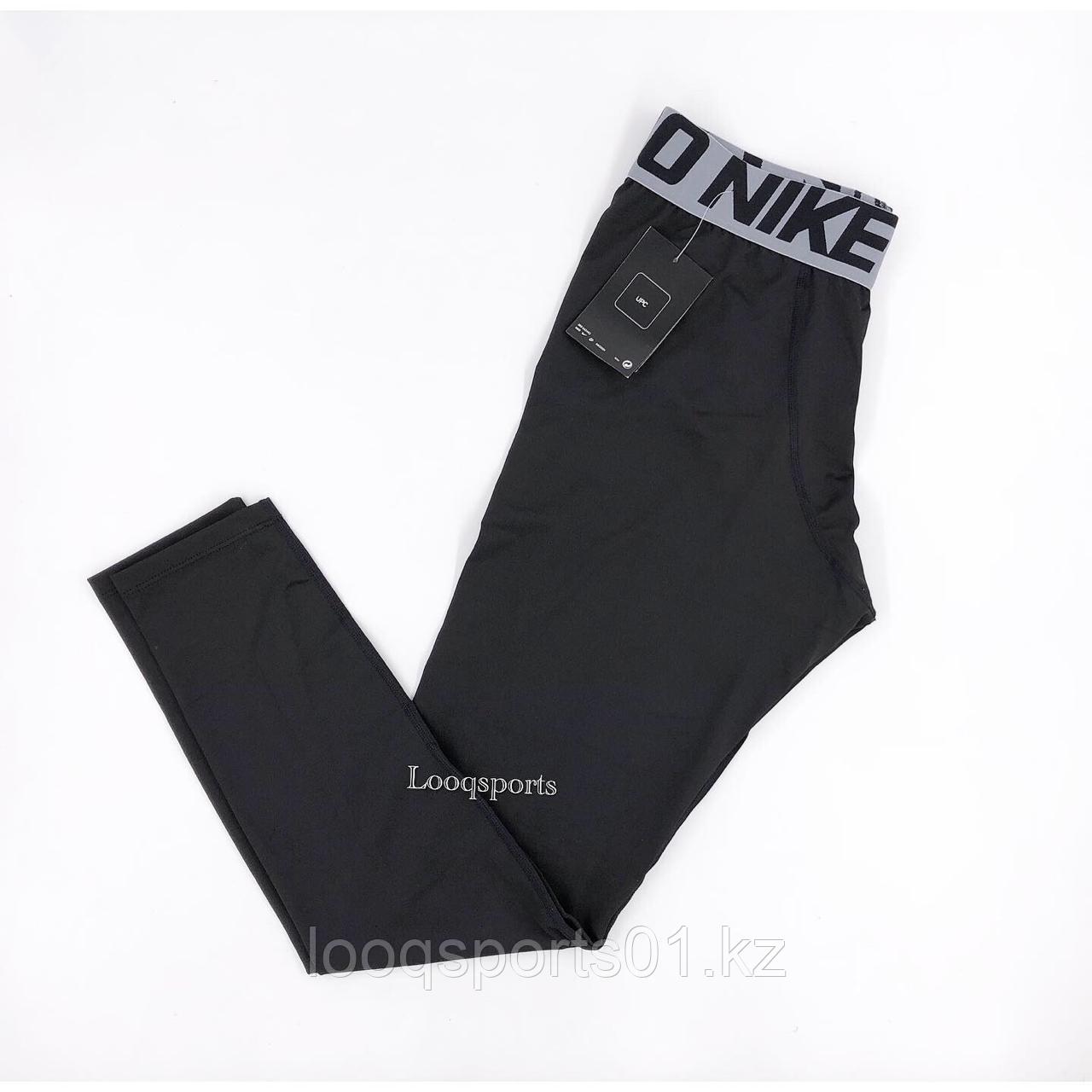 Мужские леггинсы Reebok (лосины для тренировок) компрессионные штаны - фото 2 - id-p69075677
