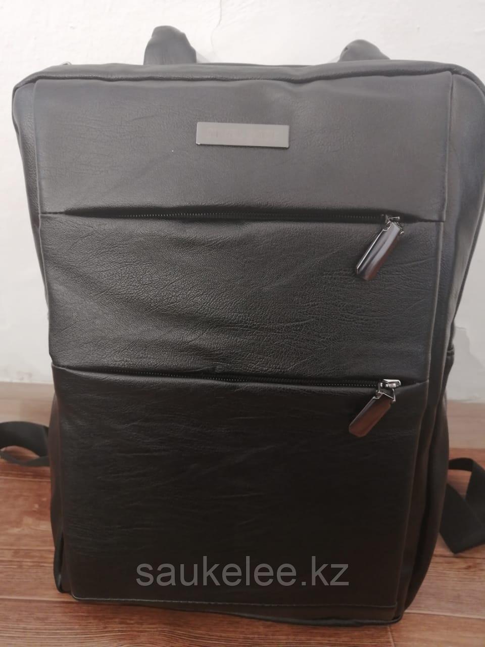 Рюкзак черный Экокожа - фото 1 - id-p69019549