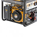 Генератор бензиновый PS 55 EA, 5,5 кВт, 230В, 25л, коннектор автоматики, электростартер// Denzel, фото 8