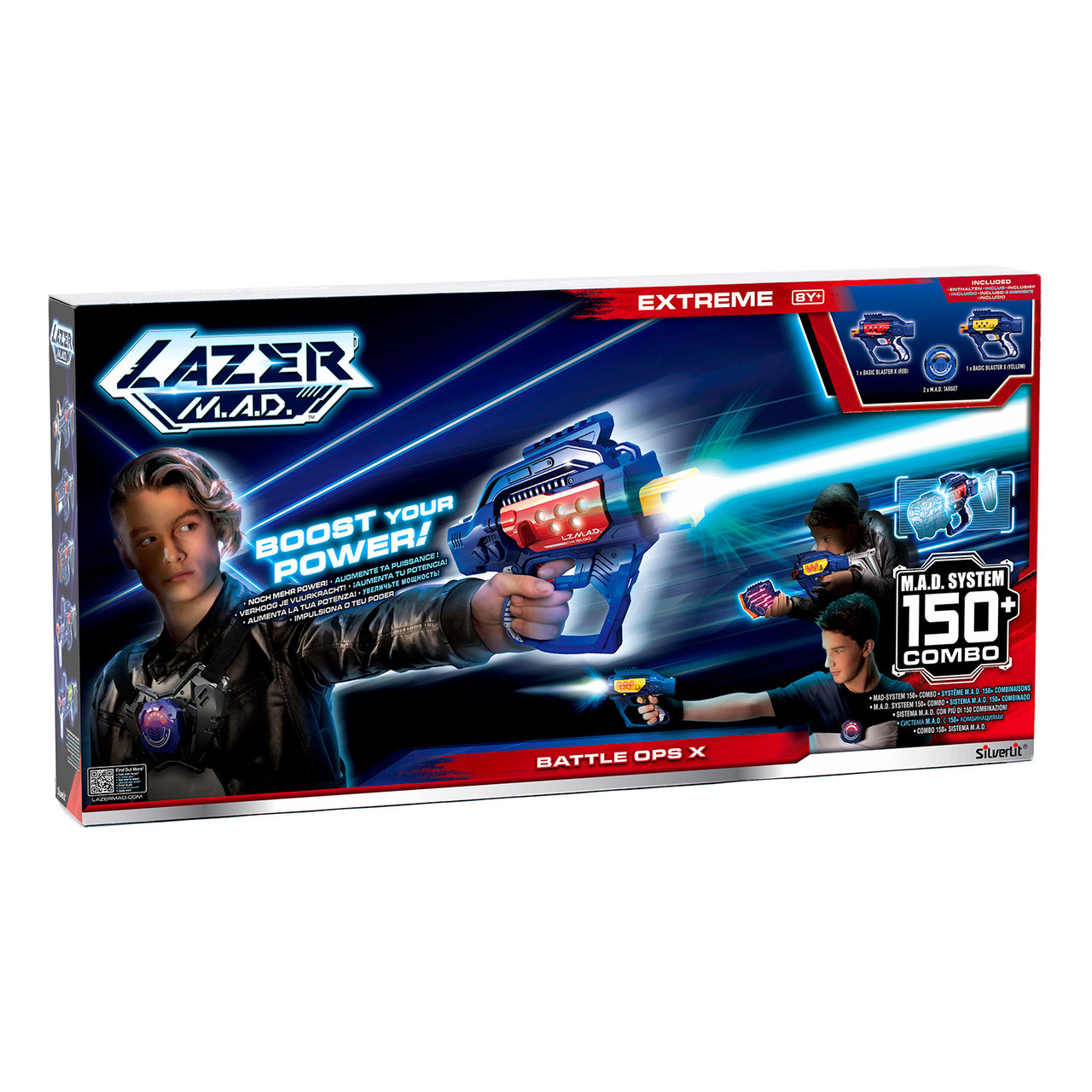 Lazer Mad Двойной Набор Экстрим (2 бластера, 2 мишени)