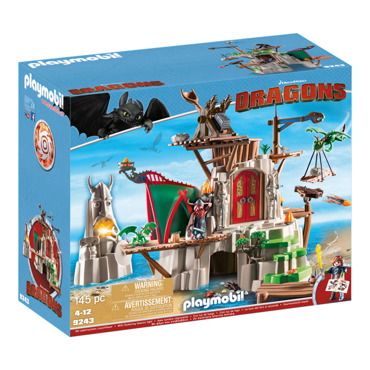 Конструктор Playmobil Драконы: Олух 9243pm