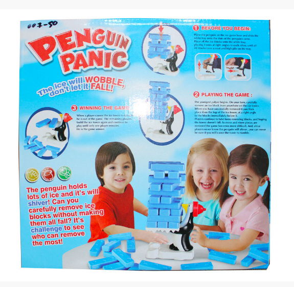 Настольная игра Пингвин в панике / Дженга для детей - фото 2 - id-p69077331