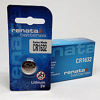 Батарейка CR1632 Renata 125mAh, 1 шт, блистер