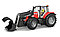 Bruder Игрушечный Трактор JMassey Ferguson 7600 с погрузчиком (Брудер 03-047), фото 2
