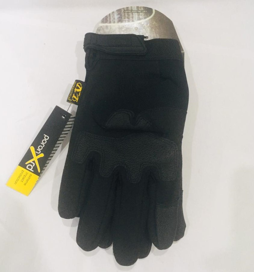 Перчатки тактические M-Pact Glove с пальцами (цвет черный) - фото 4 - id-p69087996