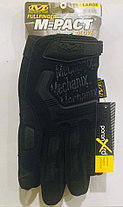 Перчатки тактические M-Pact Glove с пальцами (цвет черный), фото 2