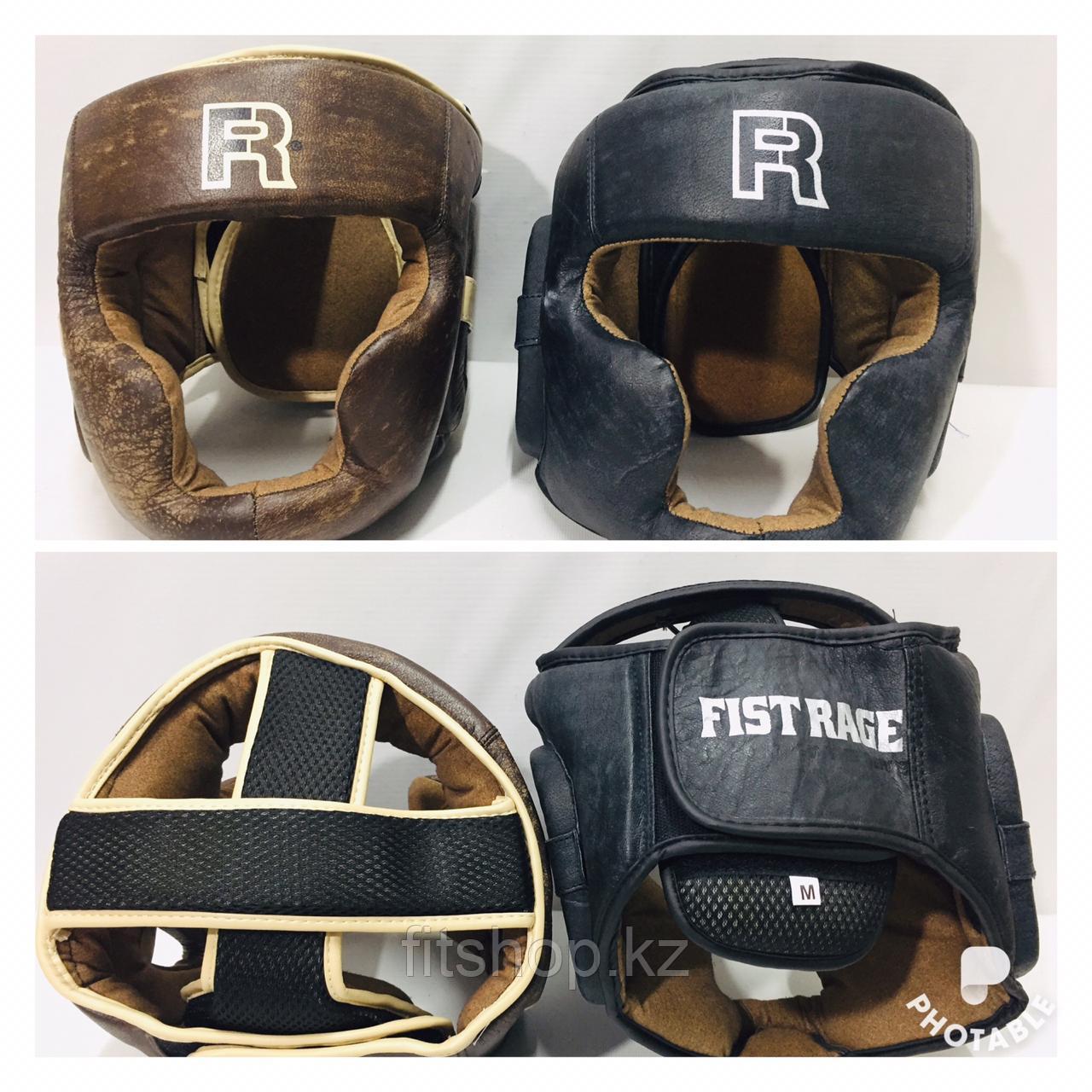 Кожаный шлем для бокса Fist Rage - фото 2 - id-p69088040