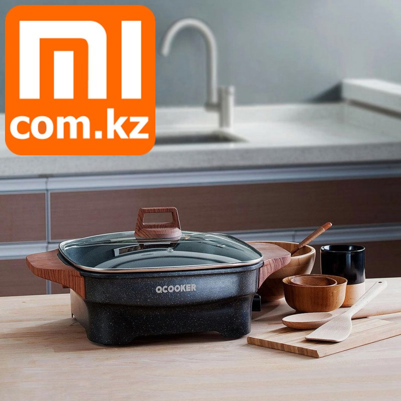 Электрогриль Xiaomi Mi Qcooker Multi-Purpose Household Electric Hot Pot. Электрический гриль. Арт.6358 - фото 1 - id-p65565790