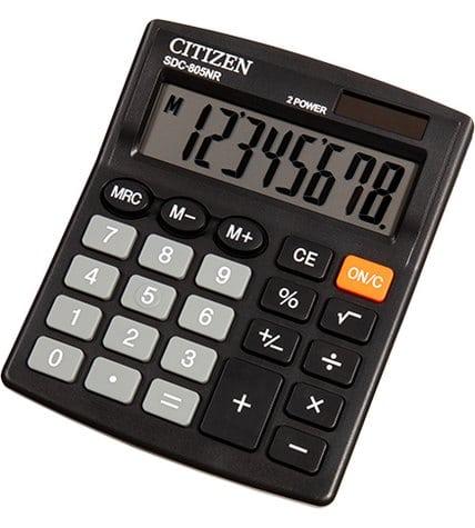 Калькулятор Citizen настольный SDC-805NR 8Р