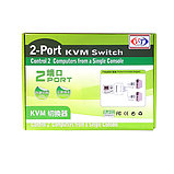 KVM Switch 2 port ViTi 2HDU, фото 6